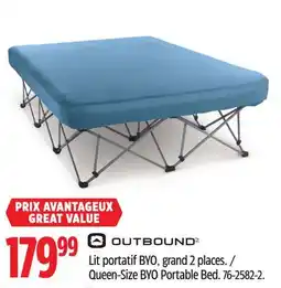 Canadian Tire Outbound Queen-Size BYO Portable Bed offer