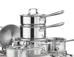 Canadian Tire Paderno 12-Pc Canadian Professional Clad Cookset offer