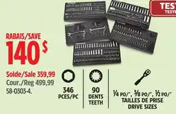 Canadian Tire Maximum Professional Grade Socket Sets offer