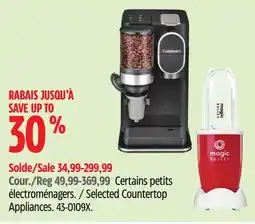 Canadian Tire Selected Countertop Appliances offer