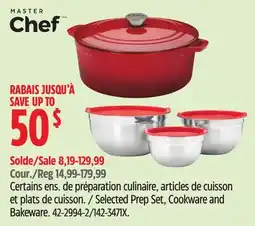 Canadian Tire Master-chef Selected Prep Set, Cookware and offer