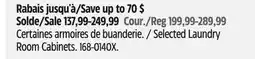 Canadian Tire For Living Selected Laundry Room Cabinets offer