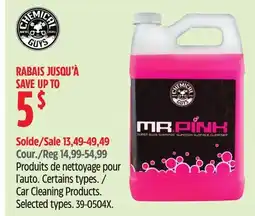 Canadian Tire Car Cleaning Products offer