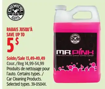 Canadian Tire Car Cleaning Products offer