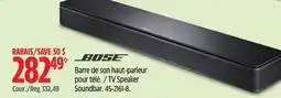 Canadian Tire Bose TV Speaker Soundbar offer