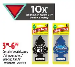 Canadian Tire Selected Car Air Fresheners offer