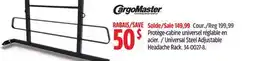 Canadian Tire Cargomaster Universal Steel Adjustable Headache Rack offer