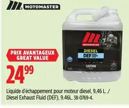Canadian Tire MotoMaster Diesel Exhaust Fluid (DEF), 9.46L offer