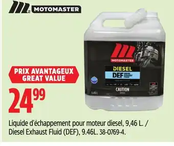 Canadian Tire MotoMaster Diesel Exhaust Fluid (DEF), 9.46L offer