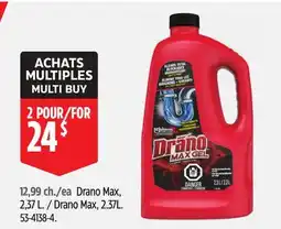 Canadian Tire Drano Max offer