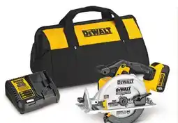 Canadian Tire DEWALT 20V MAX Circular Saw Kit with E-Brake offer