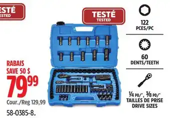 Canadian Tire General Use Socket Sets offer