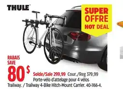 Canadian Tire Trailway 4-Bike Hitch-Mount Carrier THULE offer