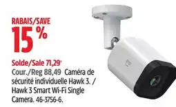 Canadian Tire Geeni Hawk 3 Smart Wi-Fi Single Camera offer