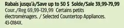 Canadian Tire Vida by PADERNO Selected Countertop Appliances offer