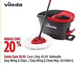 Canadian Tire Vileda Easy Wring & Clean Mop offer