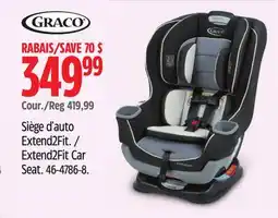 Canadian Tire Graco Extend2Fit Car Seat offer