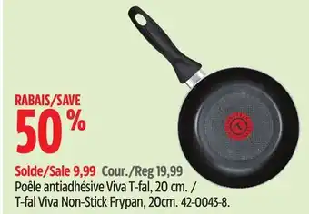 Canadian Tire T-fal Viva Non-Stick Frypan offer