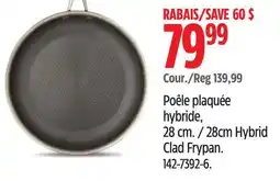 Canadian Tire Paderno 8cm Hybrid Clad Frypan offer