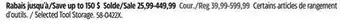 Canadian Tire Maximum Selected Tool Storage offer