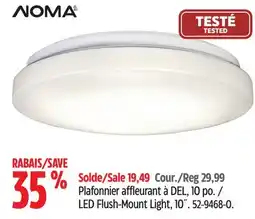 Canadian Tire Noma LED Flush-Mount Light offer