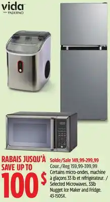 Canadian Tire Vida By Paderno Selected Microwaves offer