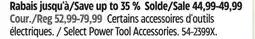 Canadian Tire Dewalt Select Power Tool Accessories offer