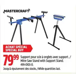 Canadian Tire Mastercraft Mitre Saw Stand with Support Stand offer
