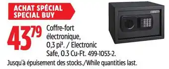 Canadian Tire Electronic Safe, 0.3 Cu-Ft offer