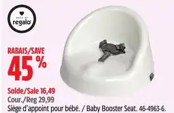 Canadian Tire Regalo Baby Booster Seat offer