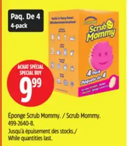 Canadian Tire Scrub Mommy offer