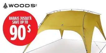 Canadian Tire Woods Marquee Canopy Camp Shelter offer