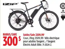 Canadian Tire IZIP Tangent Electric Adult Bike offer