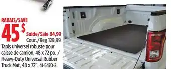 Canadian Tire Heavy-Duty Universal Rubber Truck Mat, 48 x 72˝ offer