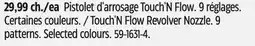 Canadian Tire Dramm Touch'N Flow Revolver Nozzle offer