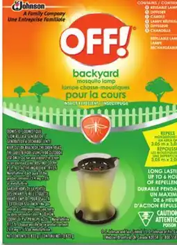 Canadian Tire Off Mosquito Lamp offer