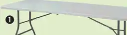 Canadian Tire For Living 6´Folding Table with Carry Handle offer