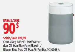 Canadian Tire Blueair Blue Pure 211i Max Air Purifier offer