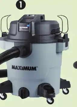 Canadian Tire Maximum Portable Wet/Dry Vac, 45L offer