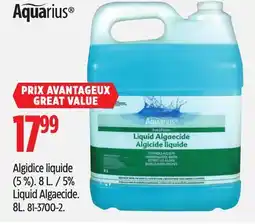 Canadian Tire Aquarius 5% Liquid Algaecide offer
