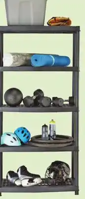 Canadian Tire Mastercraft 5-Shelf Resin Rack offer