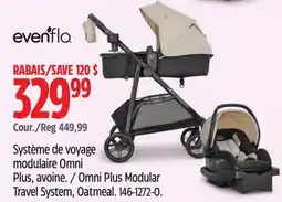 Canadian Tire Evenflo Omni Plus Modular Travel System, Oatmeal offer
