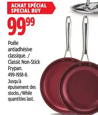Canadian Tire Classic Non-Stick Frypan offer