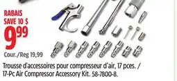 Canadian Tire 17-Pc Air Compressor Accessory Kit offer