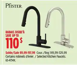 Canadian Tire Pfister Selected Kitchen Faucets offer