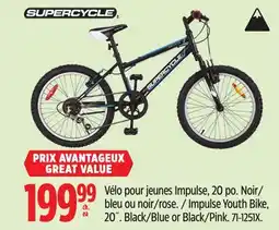 Canadian Tire Supercycle Impulse Youth Bike, 20˝ offer