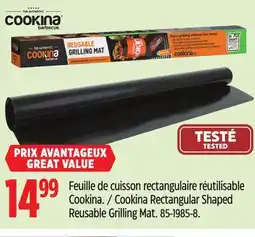 Canadian Tire Cookina Rectangular Shaped Reusable Grilling Mat offer