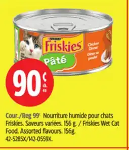 Canadian Tire Friskies Wet Cat Food offer