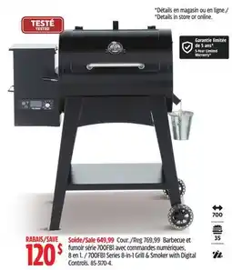 Canadian Tire Pit Boss 700FBI Series 8-in-1 Grill & Smoker with Digital Controls offer