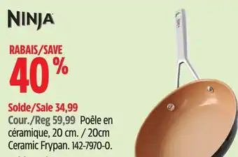 Canadian Tire 20cm Ceramic Frypan offer